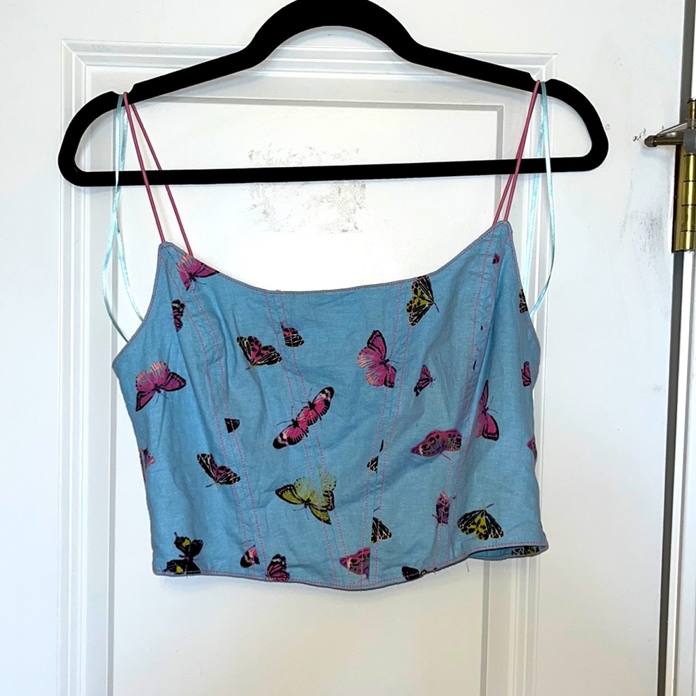 Urban Outfitters Corset Crop Top